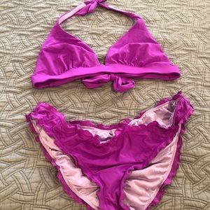 - Purple Victoria secret swimsuit ***bottom**